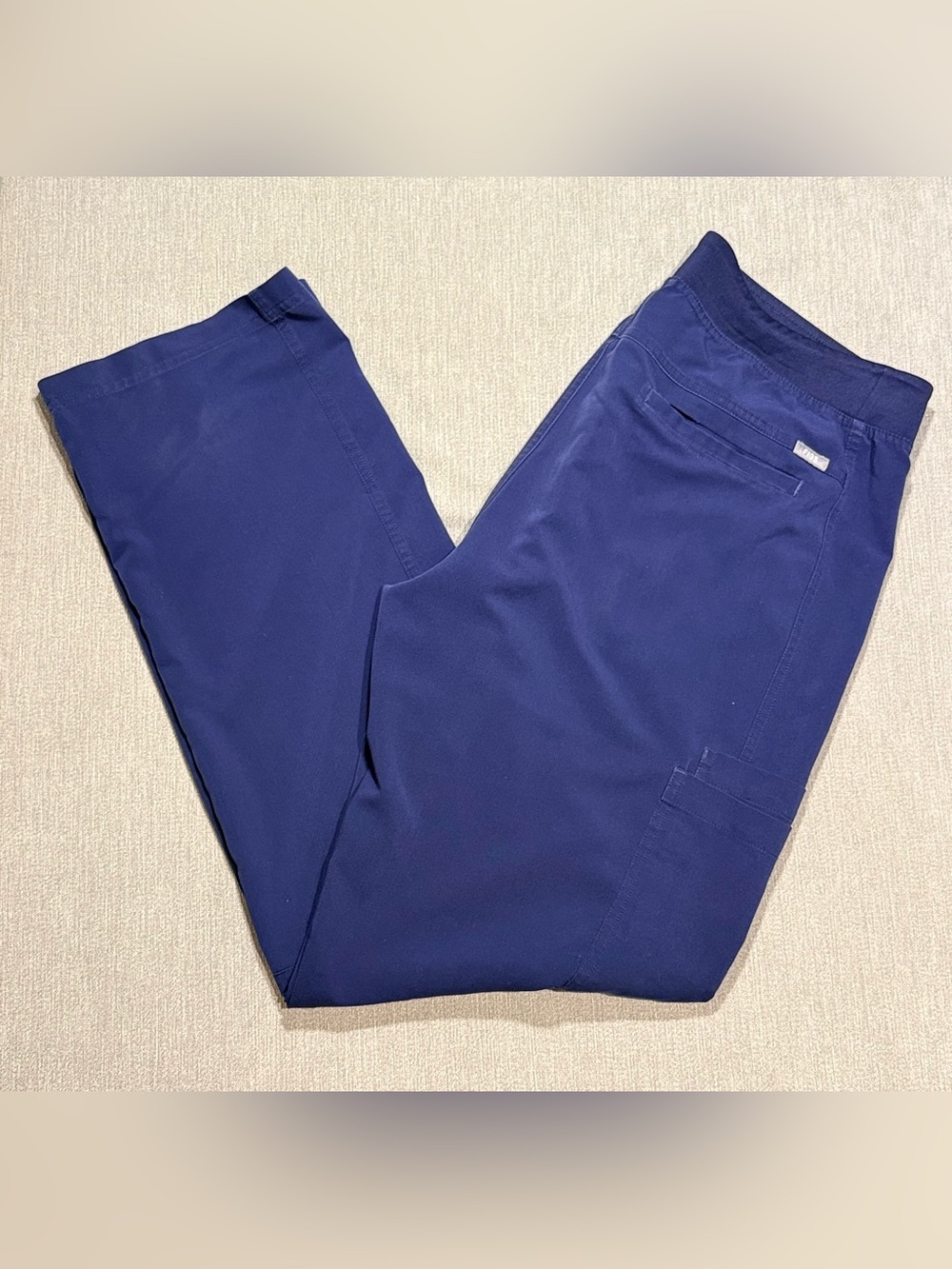Figs Navy Cargo Scrub Pants Style T2001 Cut 1180